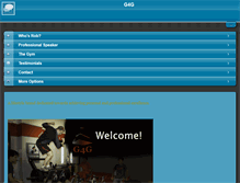 Tablet Screenshot of going4greatness.net